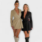 Zélia | Blazer Dress with V-Neck