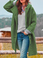 Chiara | Soft Coat with Buttons