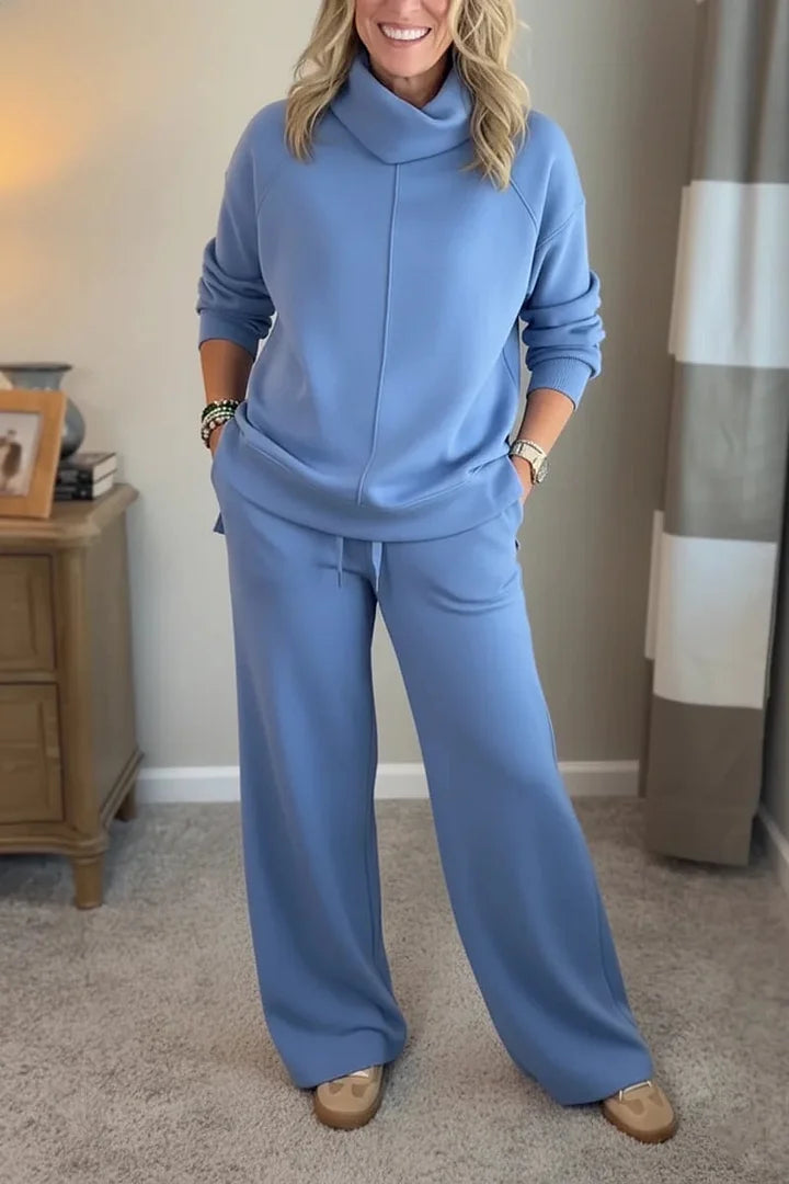 Colleen | Women Casual Turtle-neck 2 Piece