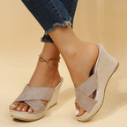 Carla – Relaxed Wedge Sandals