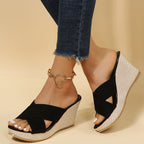 Carla – Relaxed Wedge Sandals