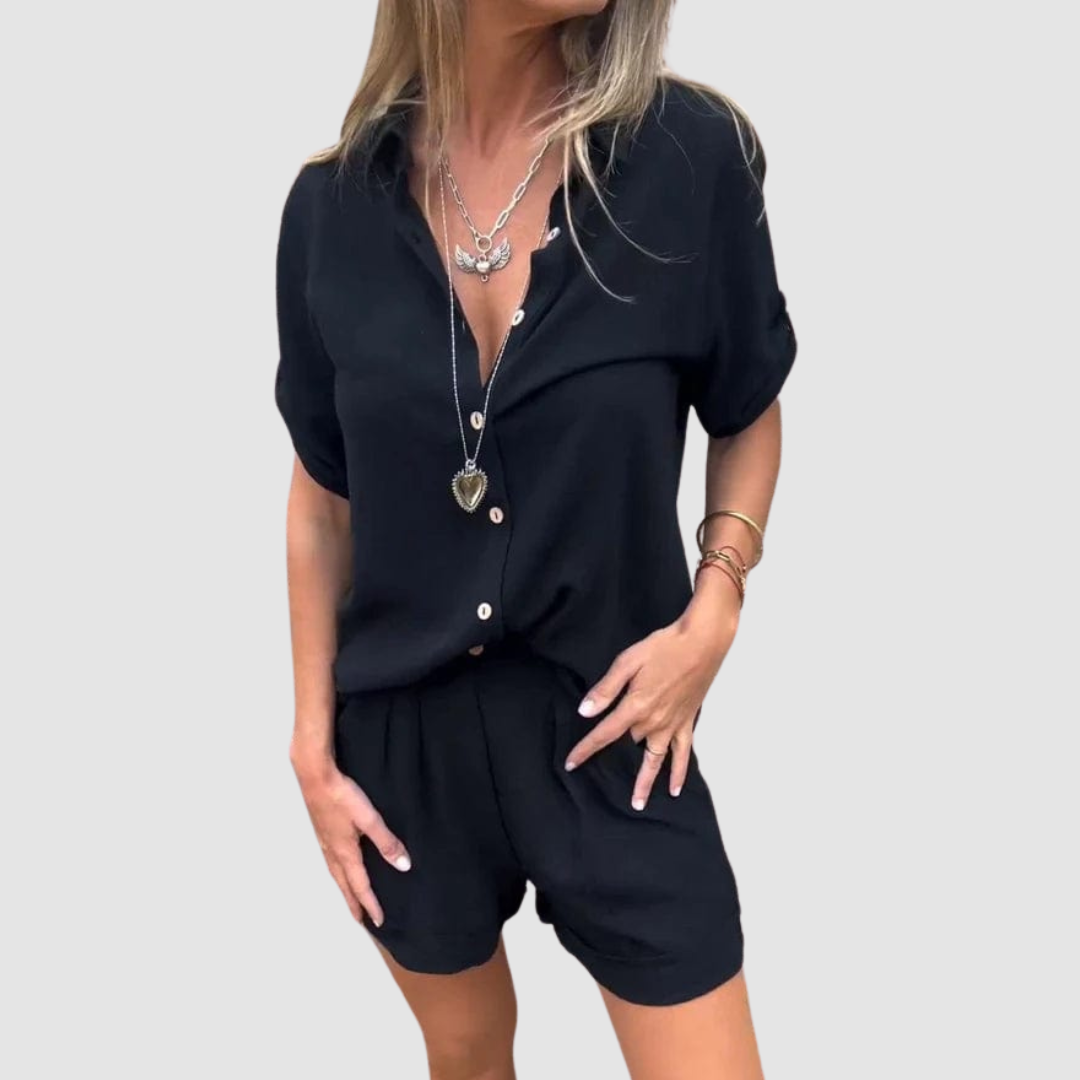 Conjunto de verano Alba™ | Top ligero y pantalones holgados