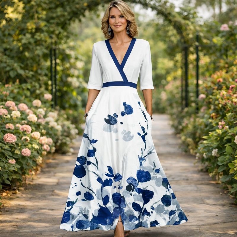 Aimee | Vestido largo elegante