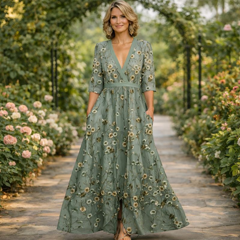 Aimee | Vestido largo elegante