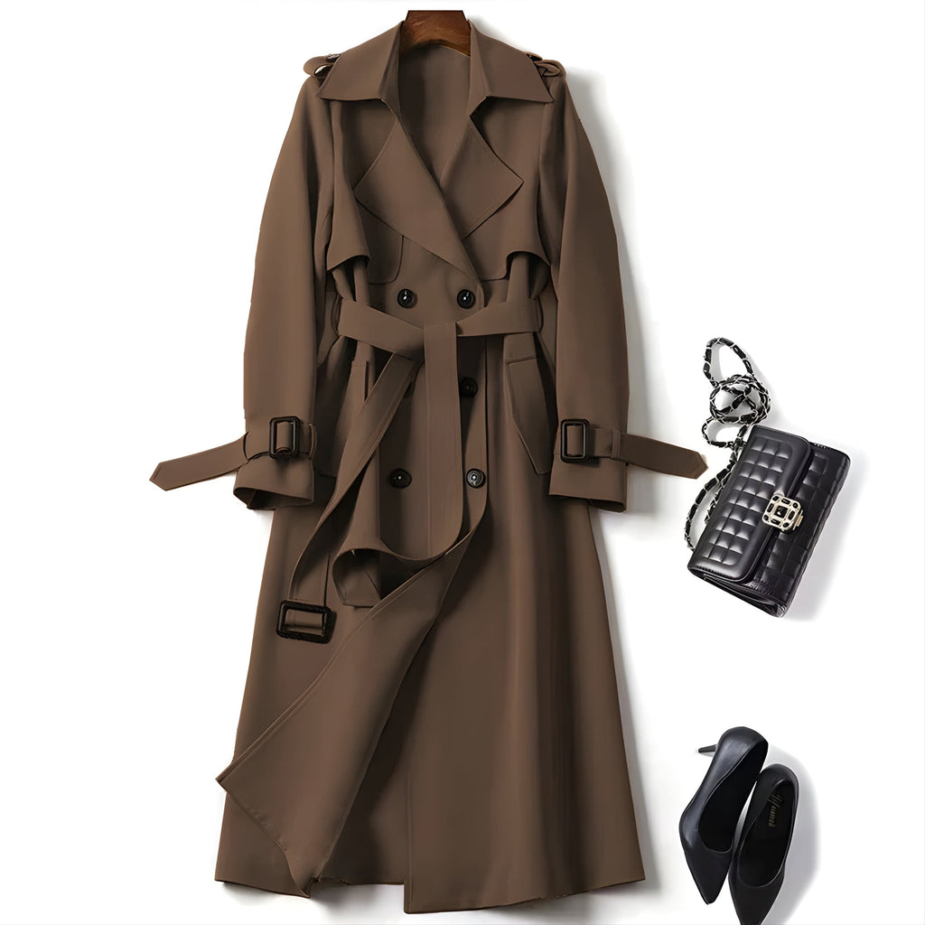 Elena | Elegant trench coat with belt