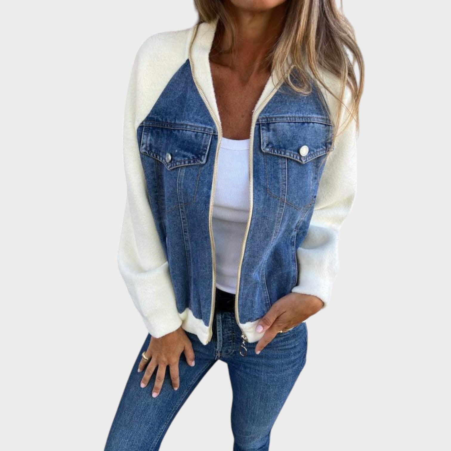 Bárbara | Stylish denim jacket