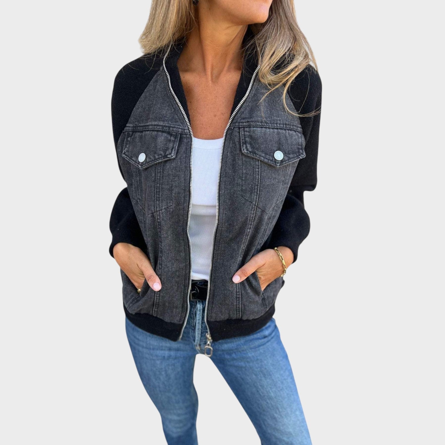 Bárbara | Stylish denim jacket