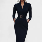 Inês | Elegant Dress with Belt