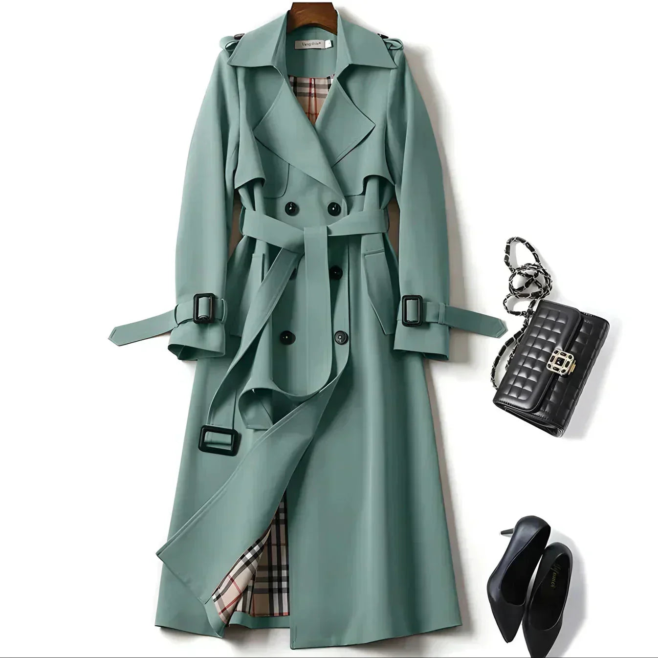 Elena | Elegant trench coat with belt