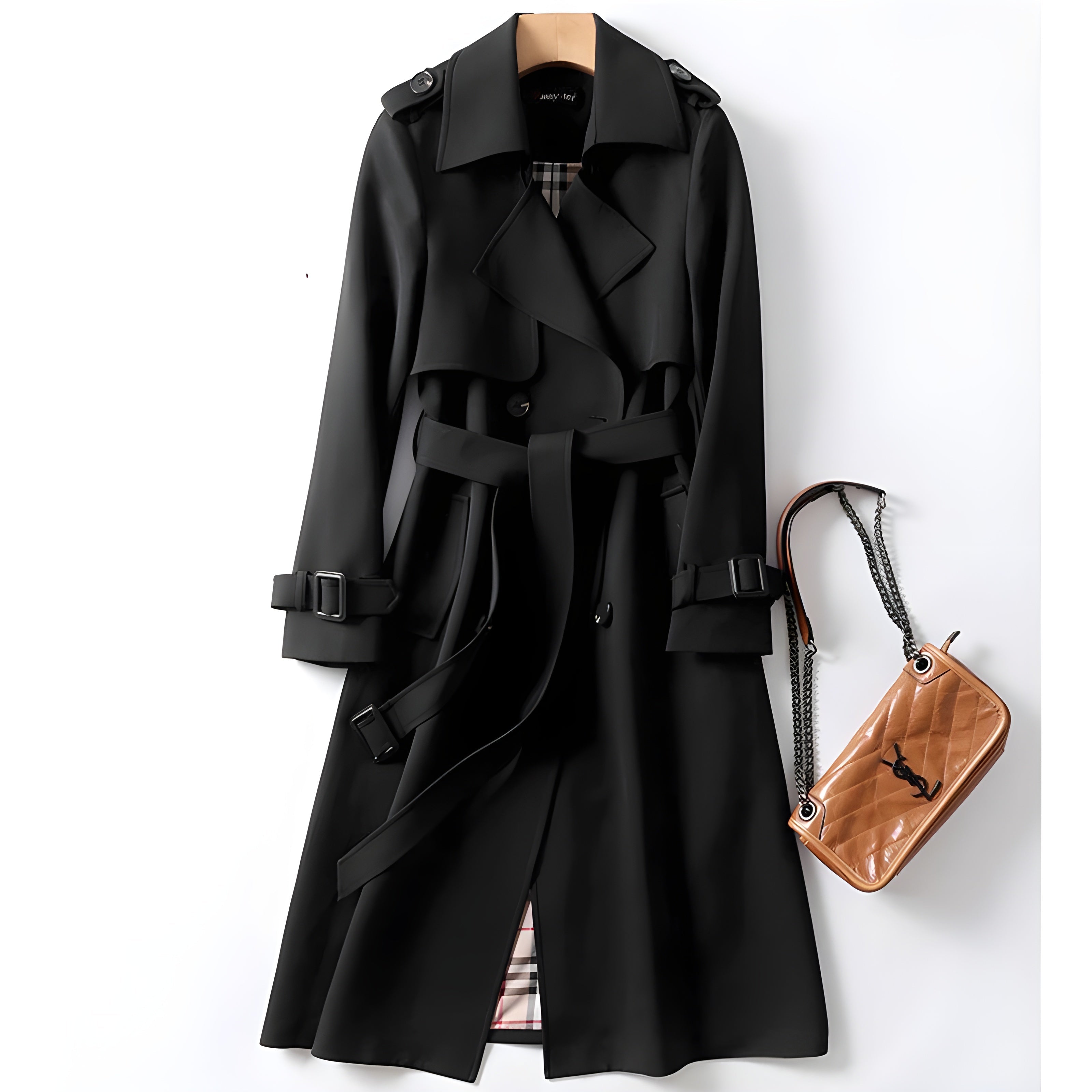 Elena | Elegant trench coat with belt